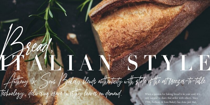 Anthony & Sons Bakery New Jersey Boss Magazine